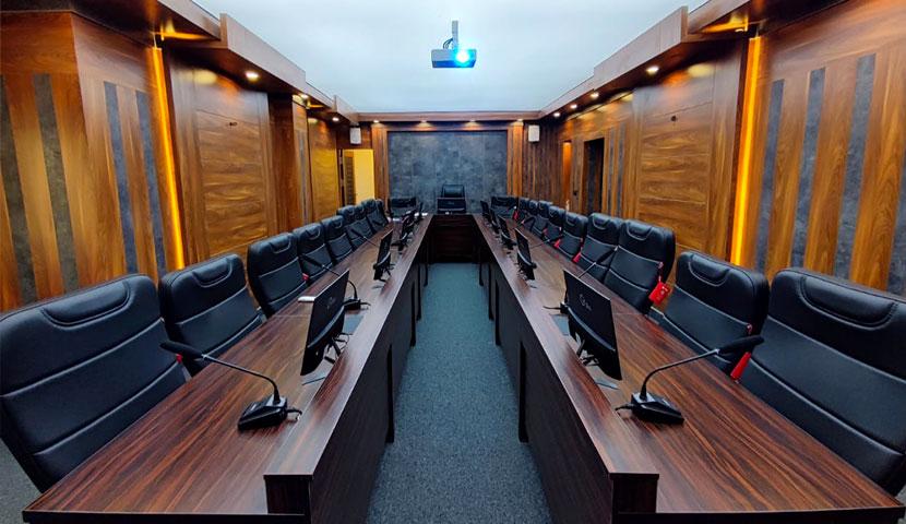 طراحی سالن کنفرانس مدرسه