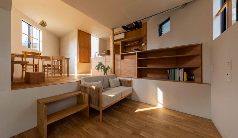 طراحی داخلی ویلا نیم پیلوت