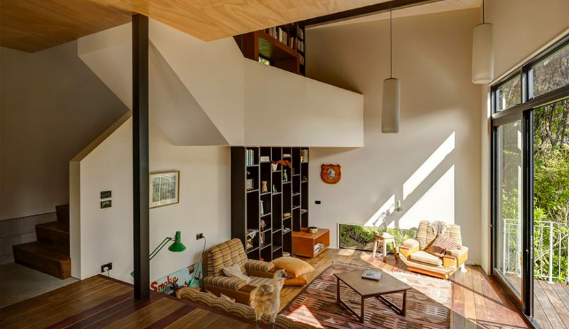 طراحی داخلی ویلا نیم پیلوت