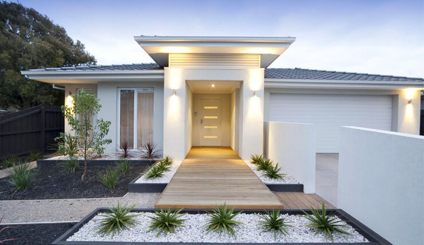 طراحی ویلا یک طبقه ساده