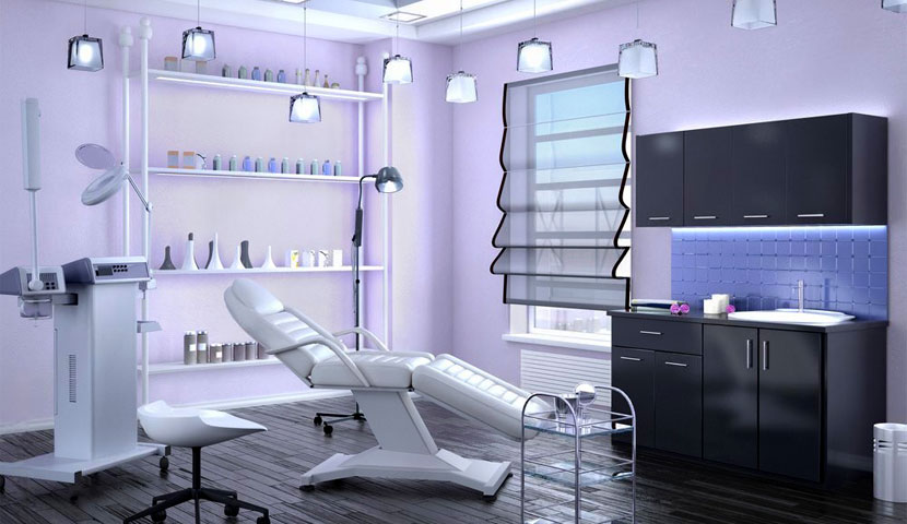طراحی کلینیک زیبایی کوچک