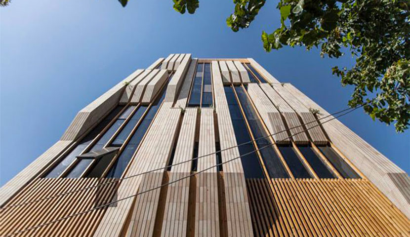 طراحی ساختمان اداری کوچک