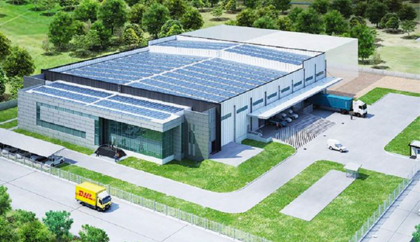 مراحل طراحی فضای باز کارخانه صنعتی