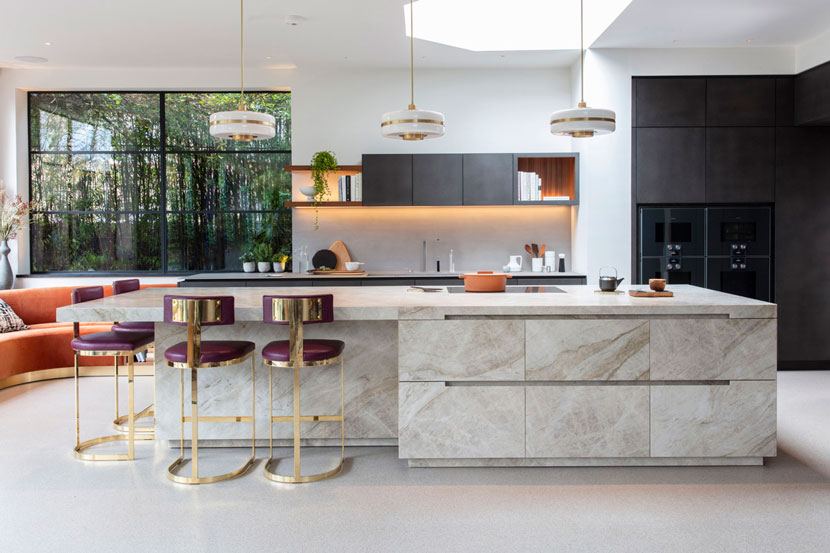 بهترین رنگ طراحی کابینت آشپزخانه مدرن