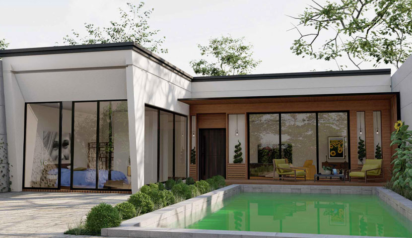 چالش‌های طراحی ویلا فلت