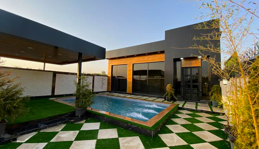 ویژگی‌های طراحی ویلا فلت