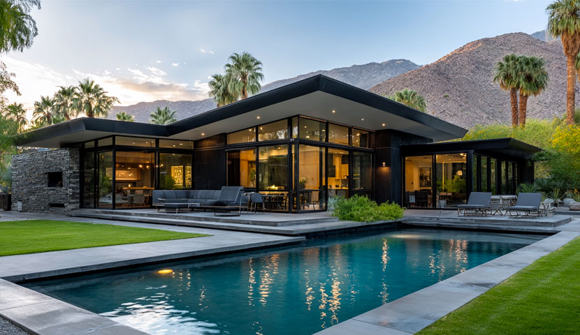 ویژگی‌های طراحی ویلا فلت