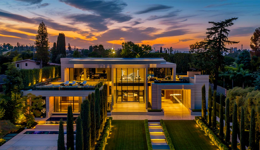 طراحی نمای ویلا