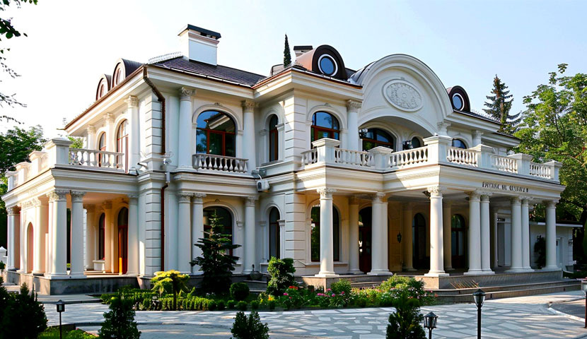 طراحی نمای ویلا