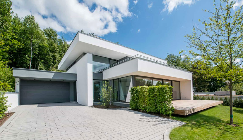 هزینه طراحی ویلا فلت 