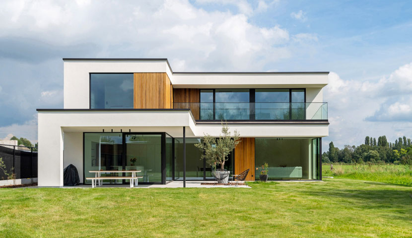 هزینه طراحی ویلا فلت