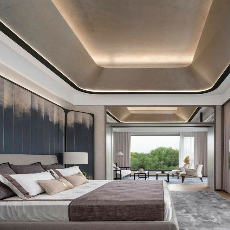 طراحی سقف اتاق خواب مدرن خاص