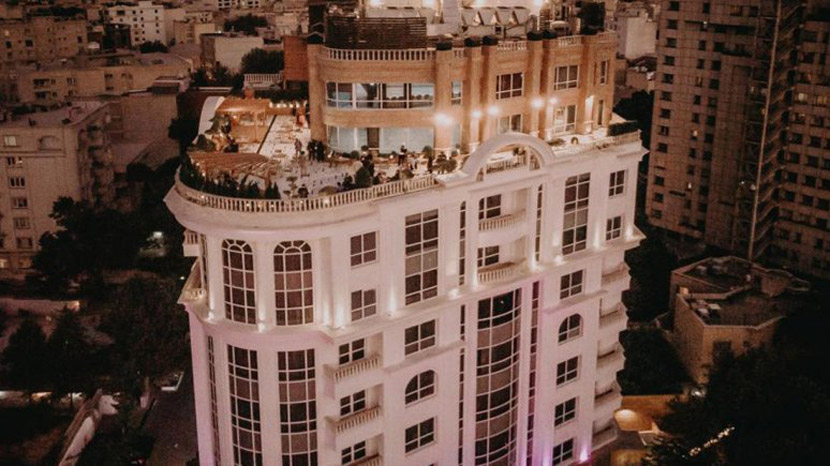 نمای کلاسیک هتل ویستریا