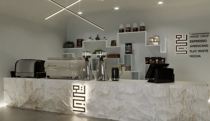 طراحی کافی شاپ مدرن