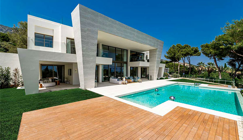  طراحی نمای ویلا دوبلکس