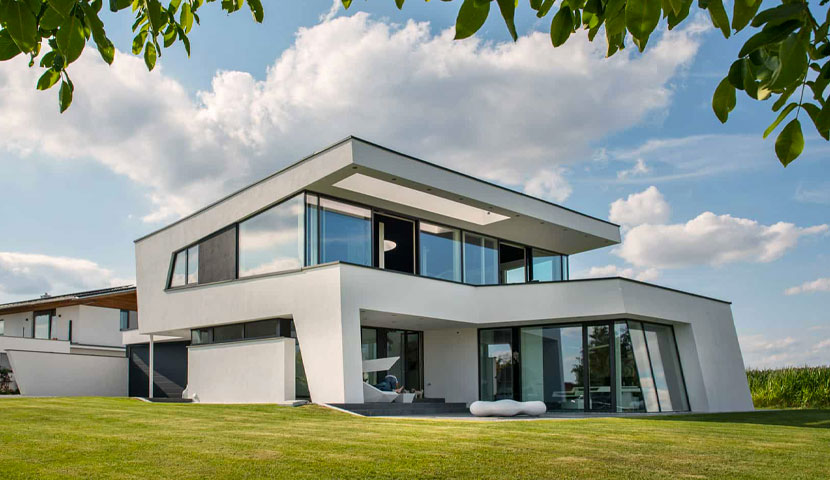  طراحی نمای ویلا دوبلکس