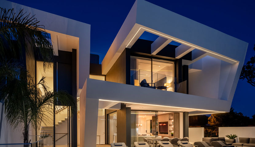  طراحی نمای ویلا دوبلکس