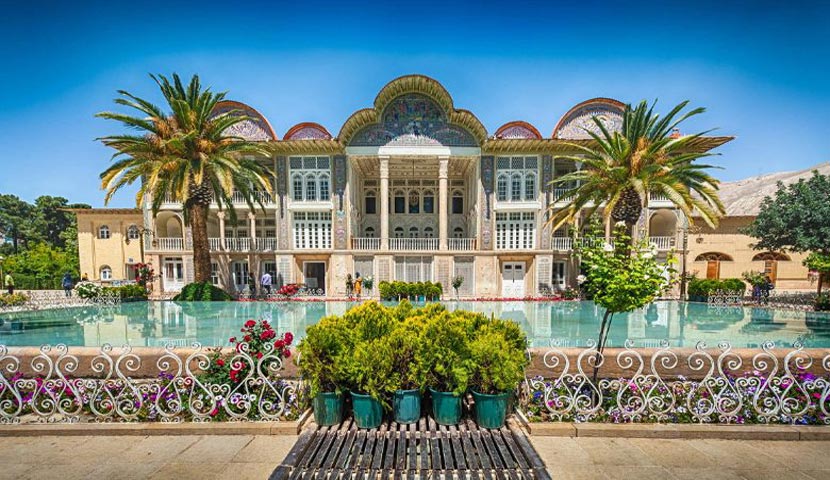 معماری باغ ایرانی ارم