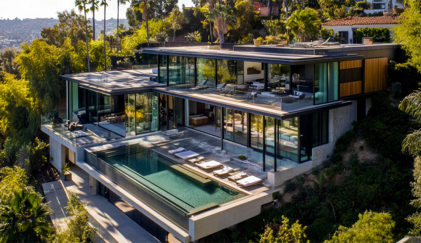 طراحی نمای ویلا 