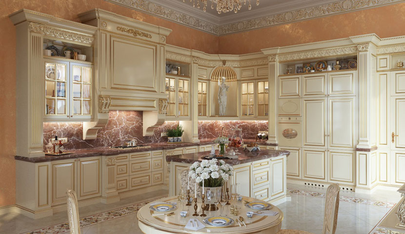 طراحی آشپزخانه کلاسیک چیست