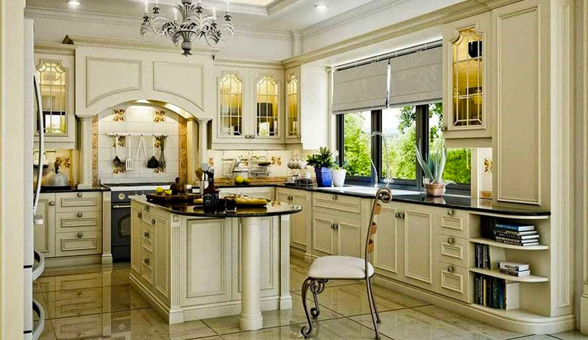 آشپزخانه کلاسیک 