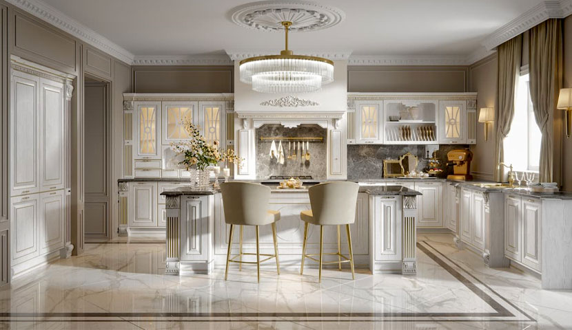آشپزخانه کلاسیک 