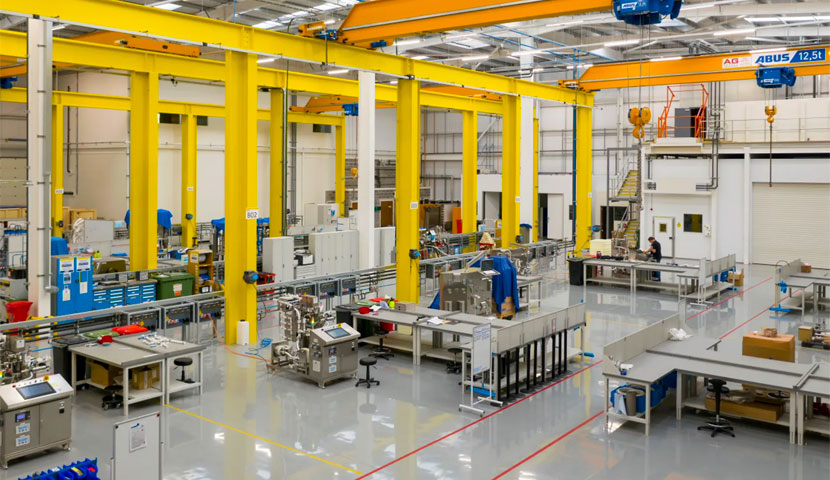 اهمیت طراحی داخلی کارخانه صنعتی