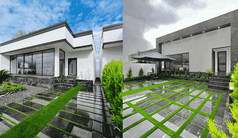 بازسازی ویلا به سبک مدرن بازسازی ویلا به سبک مدرن