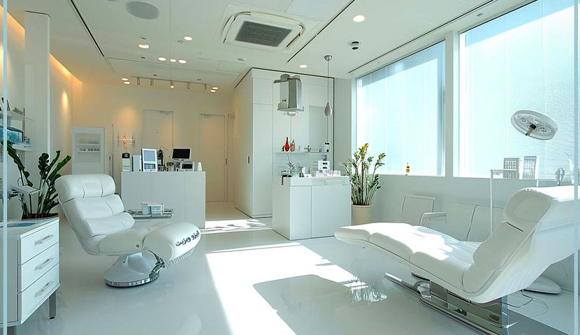 بازسازی کلینیک زیبایی ساده و شیک