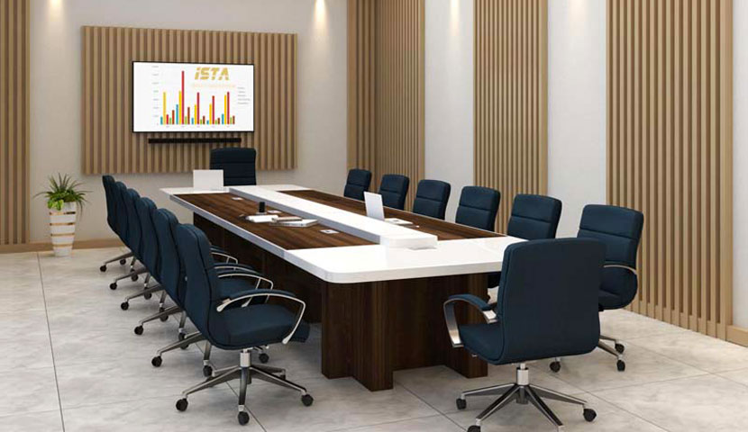 طراحی اتاق جلسه و کنفرانس دفترکار