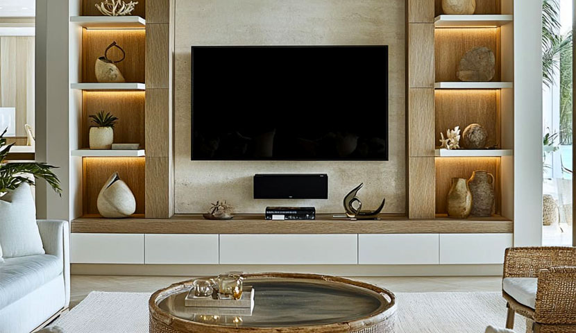 طراحی تی وی وال