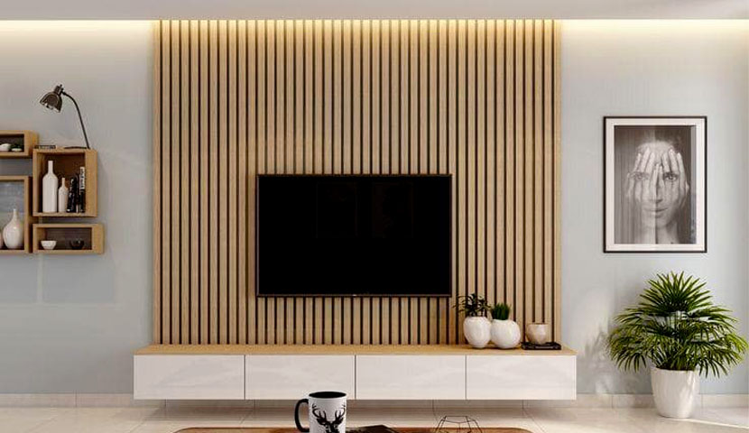 طراحی تی وی وال با ترمووال