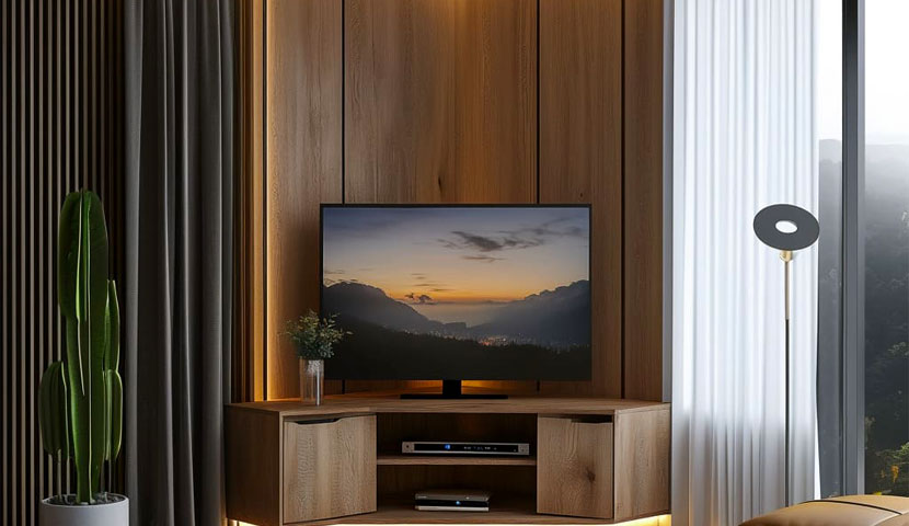 طراحی تی وی وال کنج