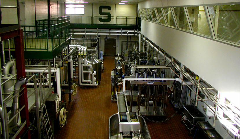 طراحی داخلی کارخانه صنایع غذایی