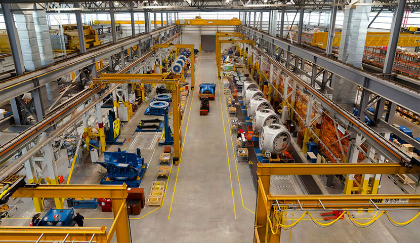 طراحی داخلی کارخانه صنعتی