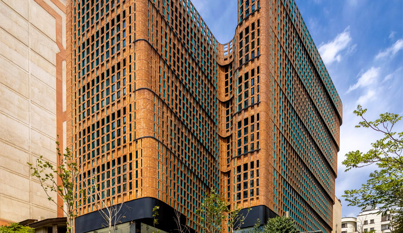 طراحی ساختمان اداری به سبک مدرن 