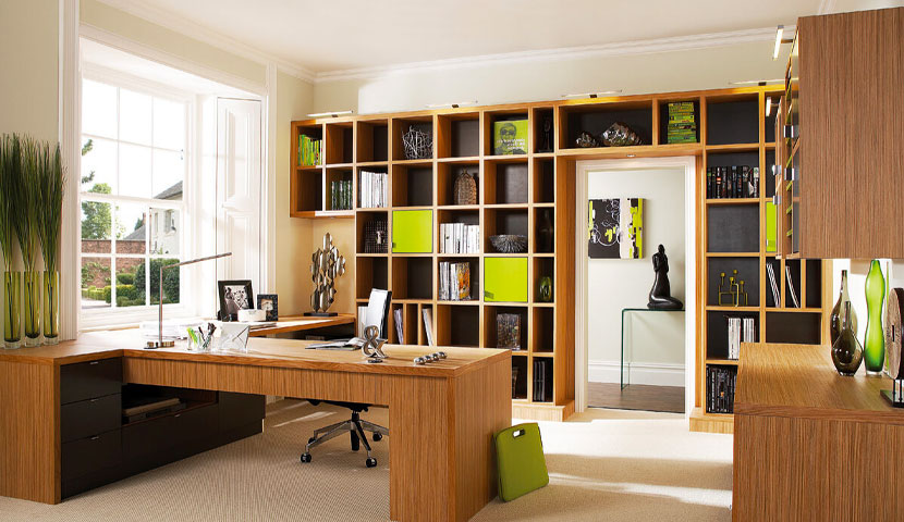 طراحی قفسه و کمد در دکوراسیون اداری