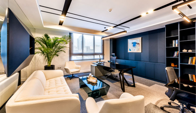 طراحی قفسه و کمد در دکوراسیون اداری