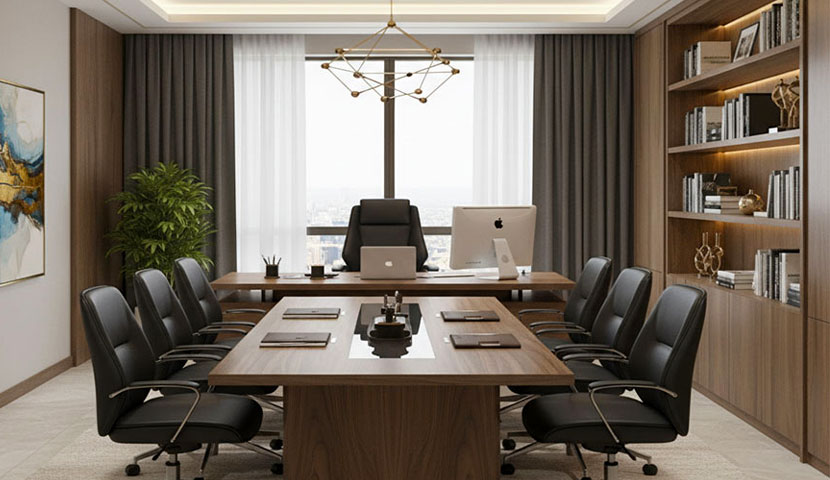 طراحی قفسه و کمد در دکوراسیون اداری