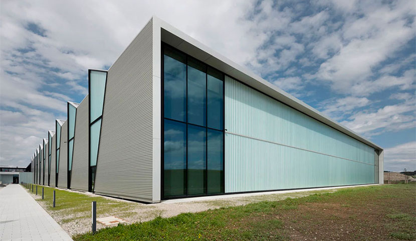 طراحی نما کارخانه صنعتی