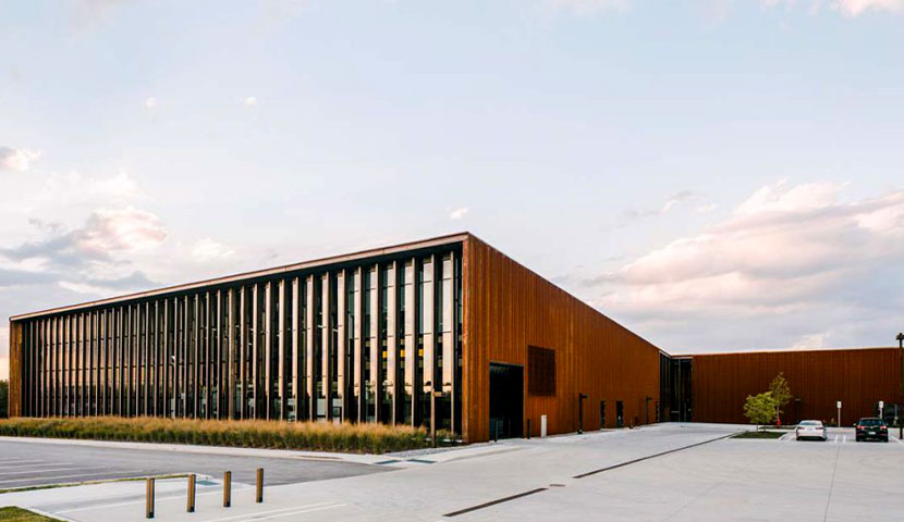 طراحی نما کارخانه صنعتی