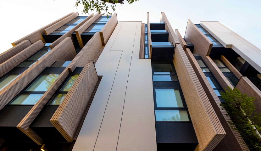 طراحی نمای برج