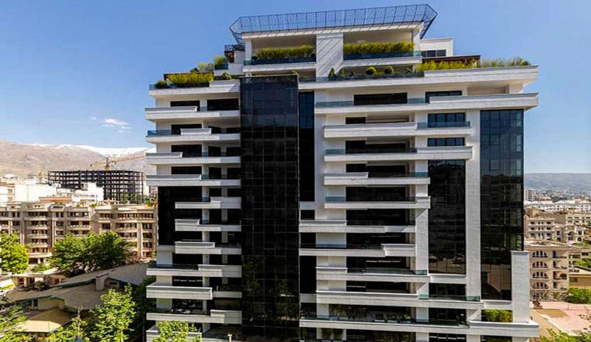 طراحی نمای برج