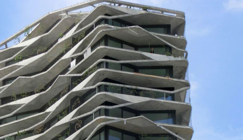 طراحی نمای برج