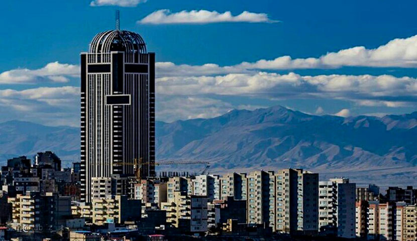 طراحی نمای برج مدرن