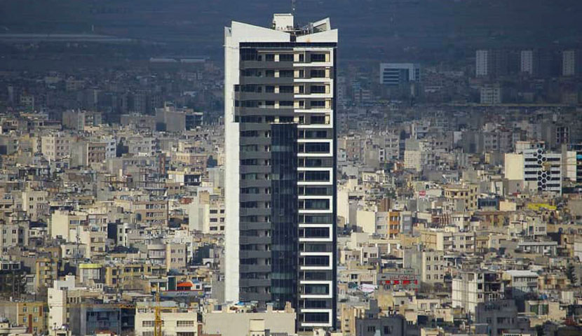 طراحی نمای برج مدرن