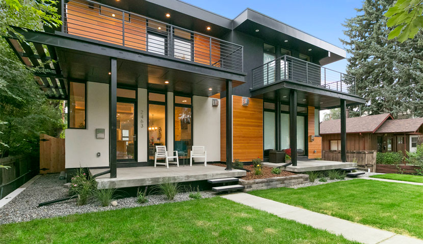 طراحی ویلا دوبلکس مدرن