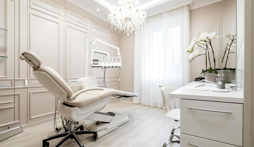 نورپردازی در بازسازی کلینیک زیبایی