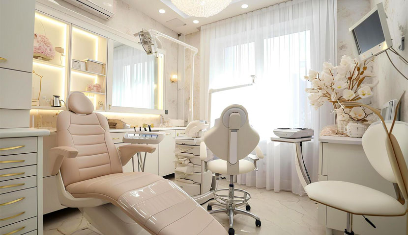 نورپردازی در بازسازی کلینیک زیبایی