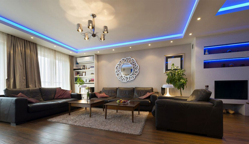 نورپردازی در طراحی داخلی ساختمان